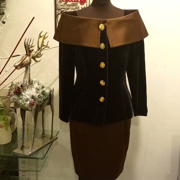 Scaasi 2pcs Suite - Picture 1 of 9